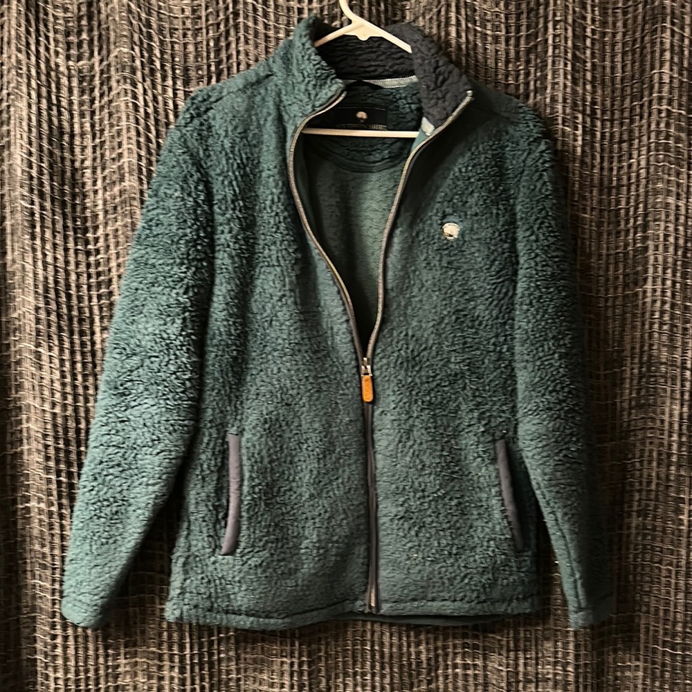 Cozy Green Fleece Jacket